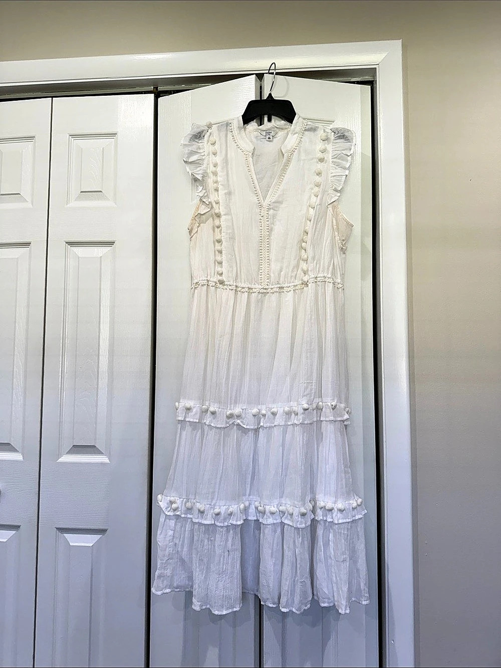 Crown and Ivy White Midi Dress